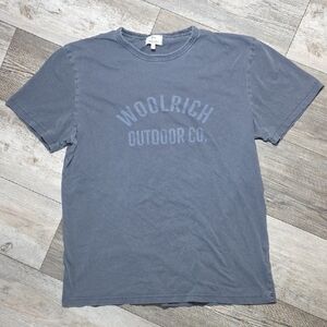 Woolrich Outdoor Co. | Men's Garment-dyed Cotton Graphic T-shirt